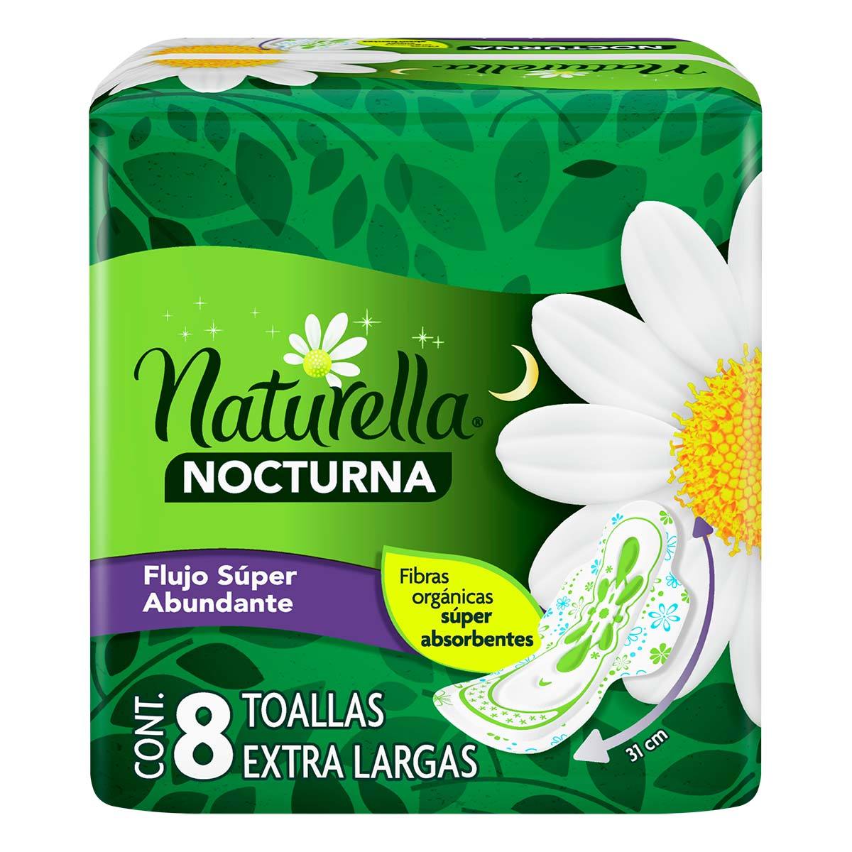 NATURELLA NOCTURNA EXT. LARGA FLUJO SUPER ABUNTANTE C/A 8